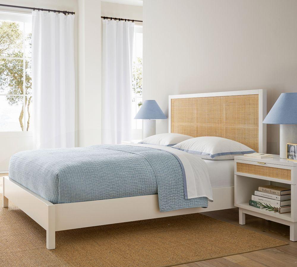 White shop cane bed